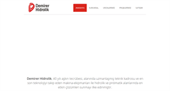 Desktop Screenshot of demirerhidrolik.com